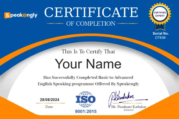 Course Certificate Course Certificate